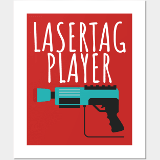 Lasertag player Posters and Art